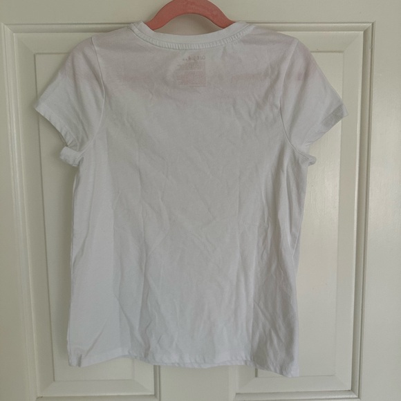 Cat & Jack White Short Sleeve Tee, kids medium - Picture 2 of 3